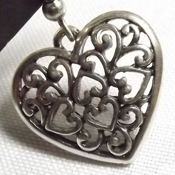 Open Your Heart! Hallmark Gold Crown Collection NOS Pierced Earrings - Picture 3 of 4